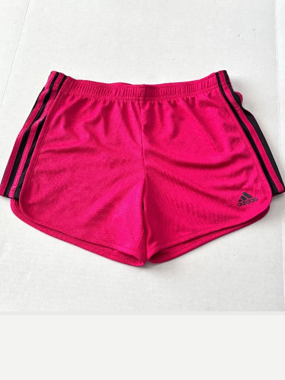 Adidas Girls Pacer 3-Stripe Active Shorts Size XL (14/16)